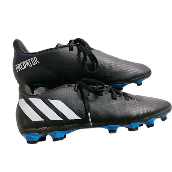 ⚽️ Adidas Predator Freak.4 FXG Soccer Cleats Men's Black Blue‎ Size 6 ⚽️ - Picture 3 of 9